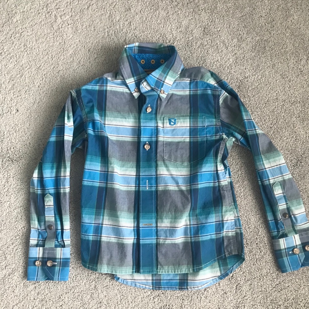 Noble Outfitters boys button down shirt